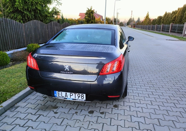 Peugeot 508 cena 35000 przebieg: 199000, rok produkcji 2012 z Wrocław małe 277